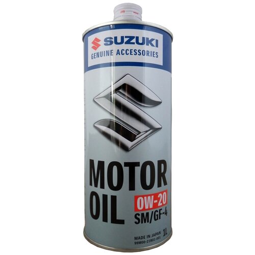 Масло моторное SUZUKI Motor Oil SN/GF-5 0W-20 синтетическое 4 л 99M00-22R01-004