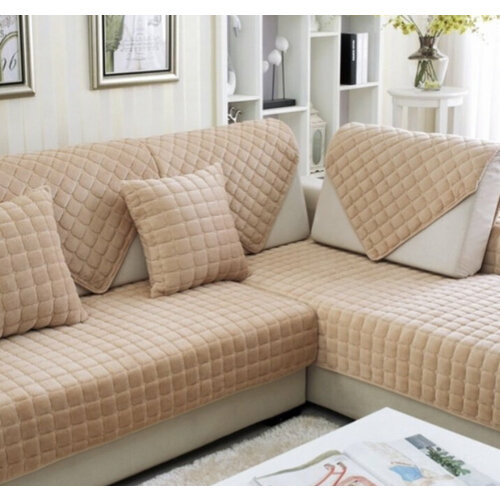 Накидки дивандеки комплект на прямой диван угловой кожаный кресла чехлы для мебели покрывало 3 шт.