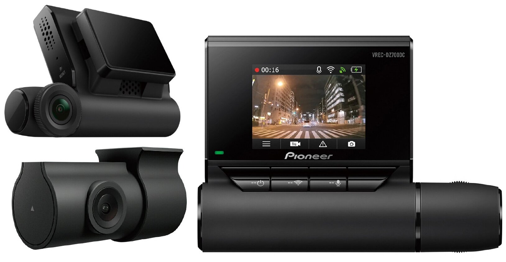 Видеорегистратор Pioneer VREC-DZ700DC GPS