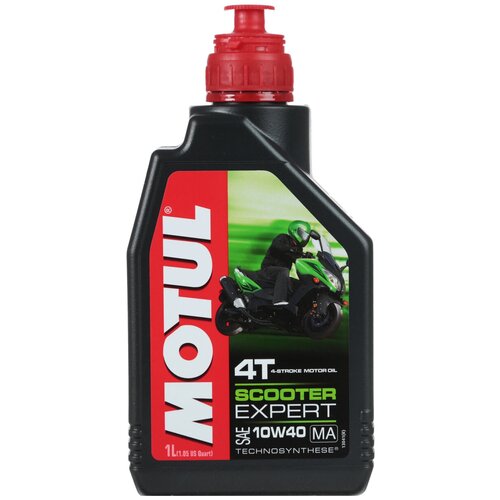 фото Полусинтетическое моторное масло motul scooter expert 4t 10w40 ma 1 л