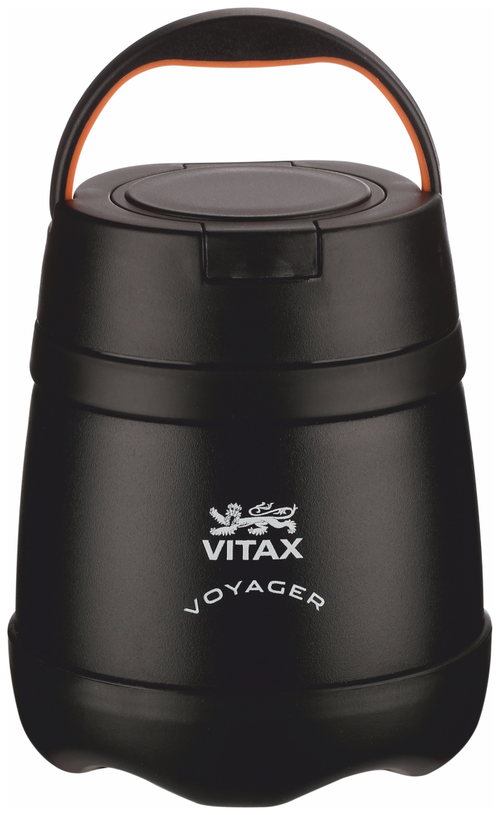 Термос для еды крышка Vitax Exceptional VX-3415/3416, 0.35 л, черный