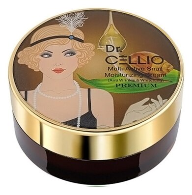 Cellio Multi-Active Snail Moisturizing Cream Мультиактивный увлажняющий улиточный крем для лица, 100 мл