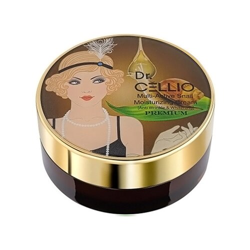 Крем для лица с муцином улитки Dr.Cellio Multi Active Snail Moisturizing Cream