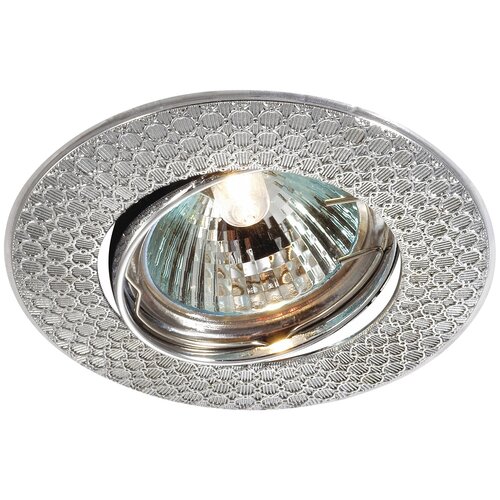 Светильник Novotech Dino 369625, GX5.3, 50 Вт, цвет арматуры: хром