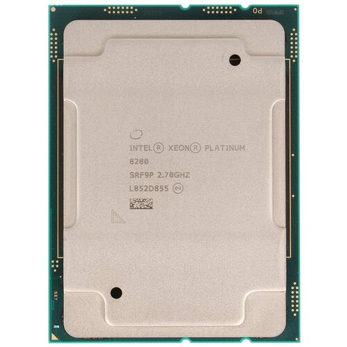 Процессор Intel Xeon Platinum 8280 LGA3647, 28 x 2700 МГц, OEM процессор intel xeon gold 6258r lga3647 28 x 2700 мгц oem