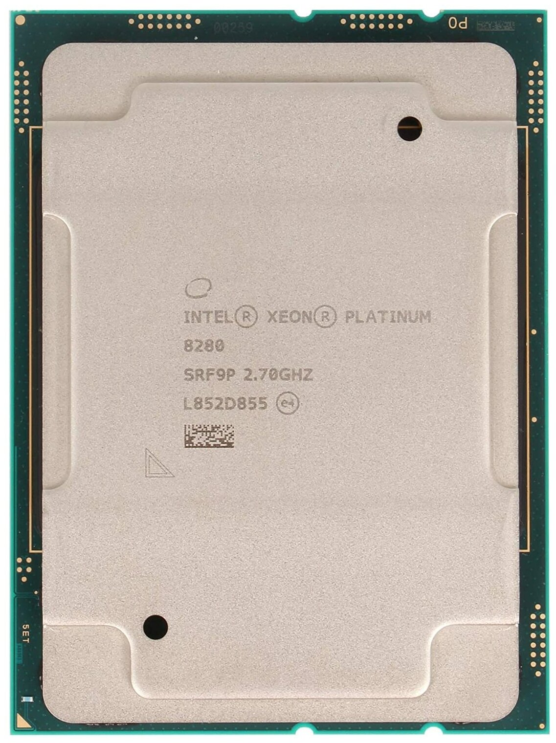 Процессор Intel Xeon Platinum 8280 LGA3647, 28 x 2700 МГц, OEM