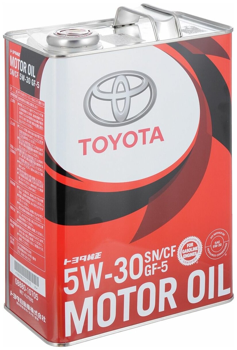 Синтетическое моторное масло TOYOTA SN 5W-30 —  в интернет .