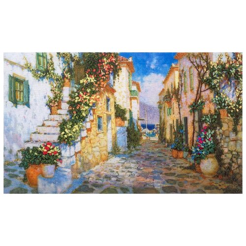 фото Panna набор для вышивания живая картина. улица к морю 24 x 14.5 см (jk-2015)
