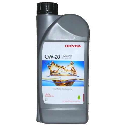 фото Синтетическое моторное масло honda 0w-20 type 2.0, 1 л