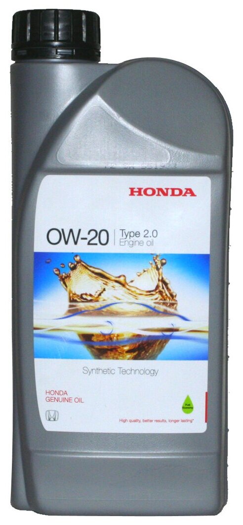 Синтетическое моторное масло Honda 0W-20 Type 2.0