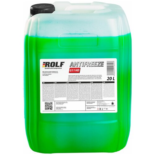 Антифриз Rolf -40 G11 HD зеленый 20л