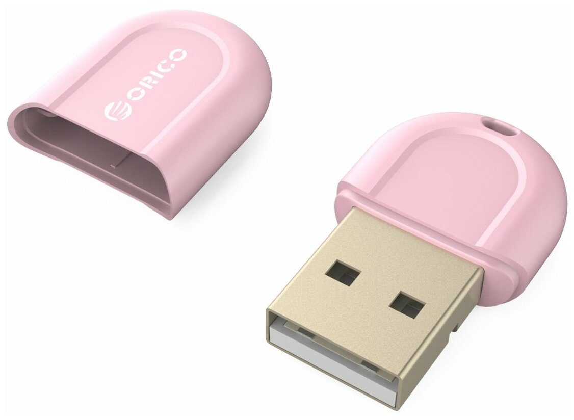 Адаптер ORICO USB Bluetooth BTA-408 (розовый)