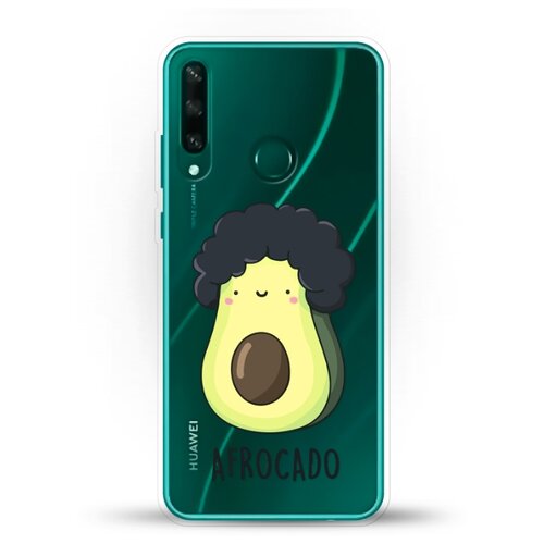 фото Силиконовый чехол афрокадо на huawei y6p andy & paul