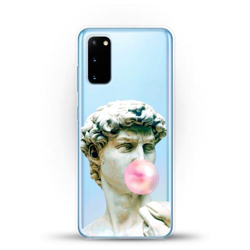фото Силиконовый чехол давид на samsung galaxy s20 andy & paul
