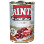 Влажный корм для собак Rinti Kennerfleisch Kennerfleisch, беззерновой, оленина 400 г - изображение
