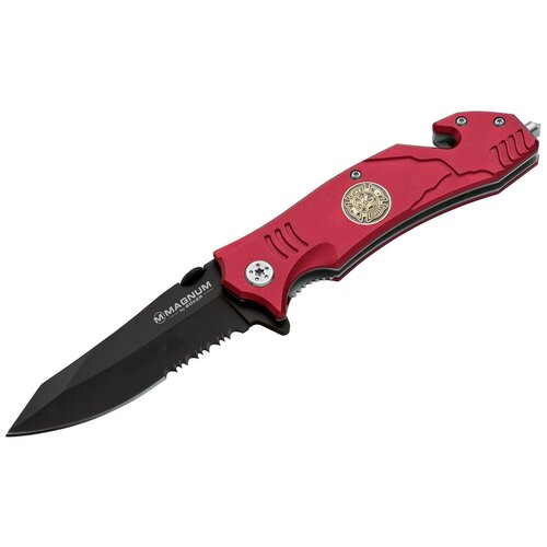 Нож складной Boker Fire Fighter красный нож перочинный magnum boker solingen 01mb804