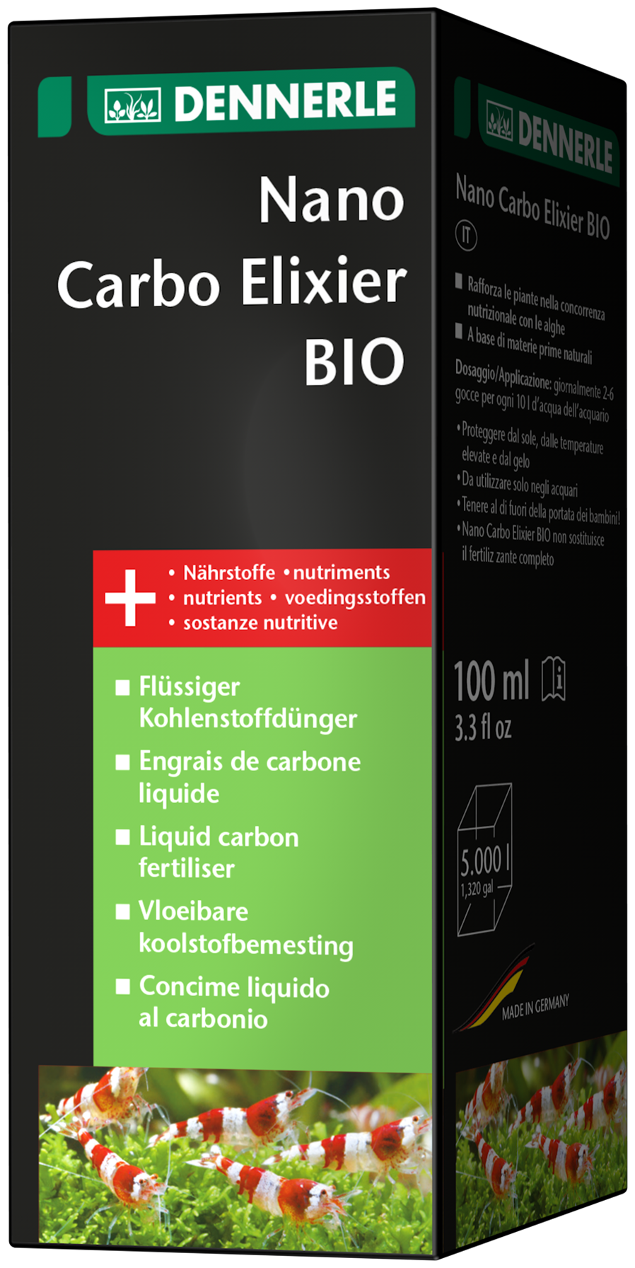 Добавка органического углерода Dennerle Carbo Care Bio, 100 мл