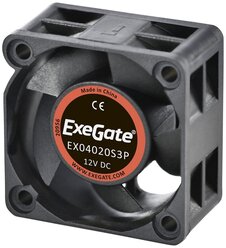 Вентилятор для корпуса пк EX04020S3P 40x40x20 мм.