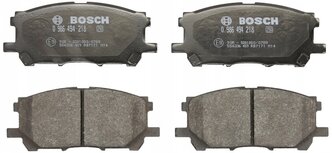Дисковые тормозные колодки передние Bosch 0986494218 для Toyota Kluger, Toyota Harrier, Lexus RX (4 шт.)