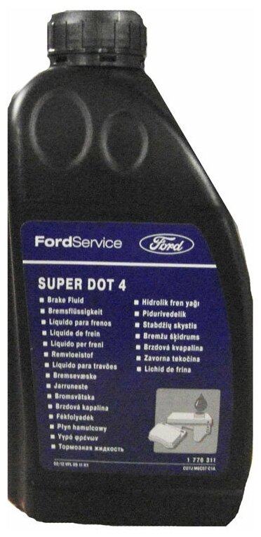 Тормозная жидкость Ford Super Dot 4 (1776311)