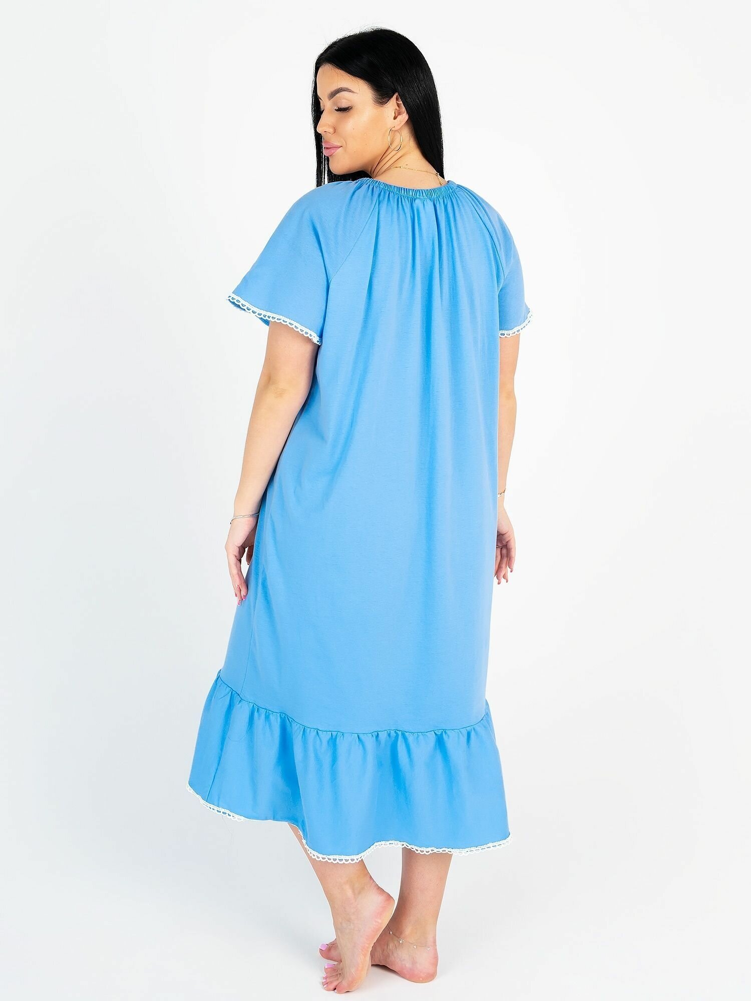 Сорочка ночная женская (50 размер) - фотография № 15