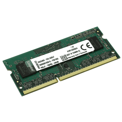 Оперативная память Kingston ValueRAM 4 ГБ DDR3 1333 МГц SODIMM CL9 KVR13S9S8/4 оперативная память kingston valueram 4 гб ddr3 1333 мгц dimm cl9 kvr13n9s8 4