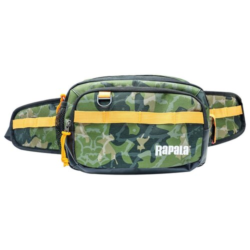фото Поясная сумка для рыбалки rapala jungle hip pack 32х21х13 см камуфляж зеленый