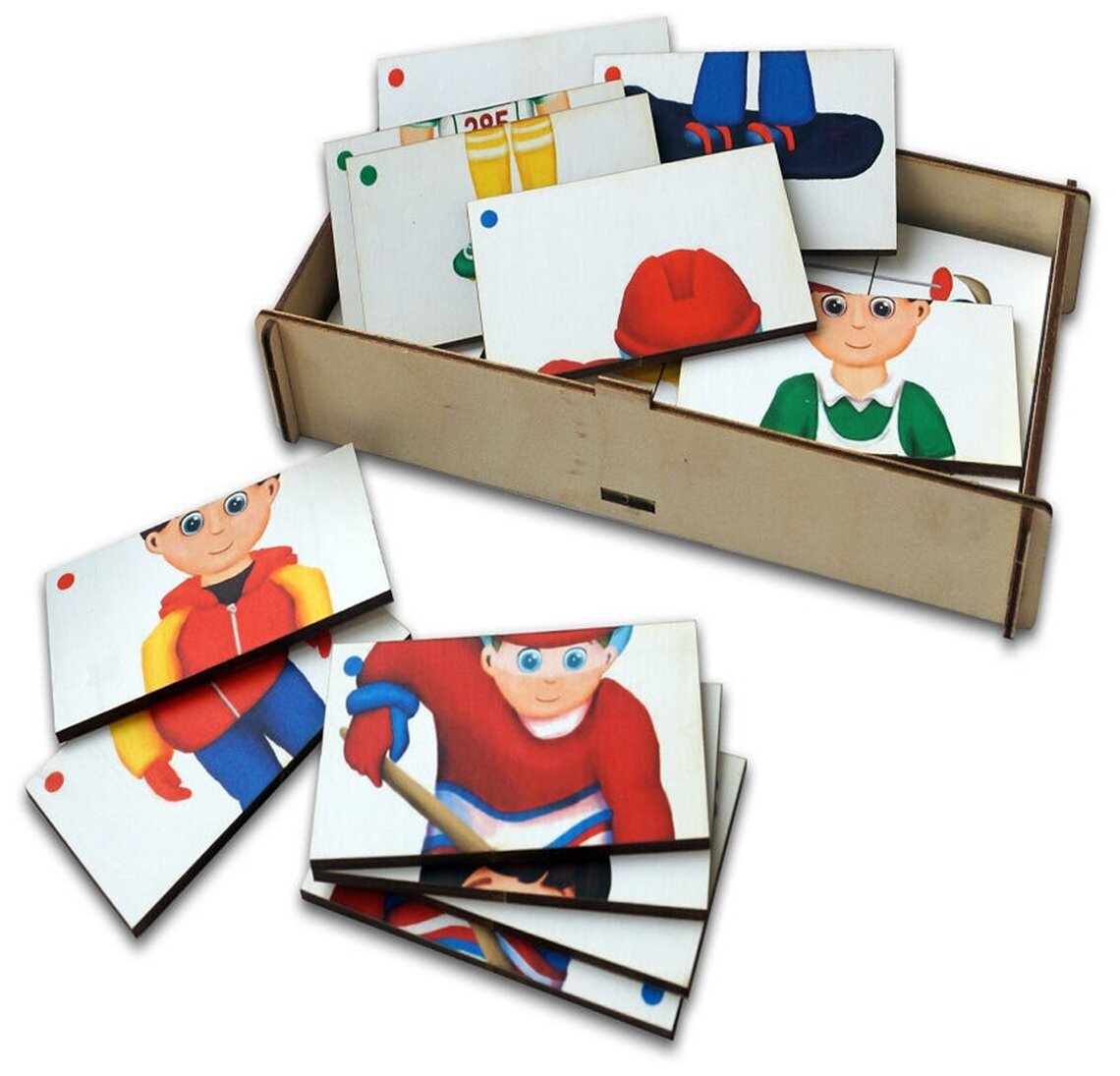 Игра-пазл Paremo Составные картинки Спорт-3 (PE720-132)