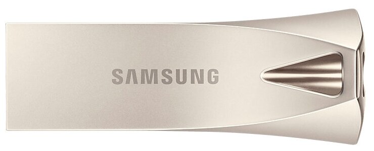 USB-флэш накопитель SAMSUNG 128GB USB-флэш накопитель SAMSUNG BE3 BAR PLUS, USB 3.1 (скорость чтения 300MB/s), серебряный