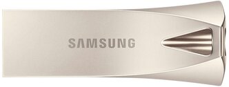 Флешка Samsung BAR Plus 32 GB, серебряное шампанское