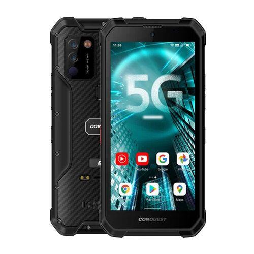 Смартфон Conquest S21 8128 ГБ Dual nano SIM черный 6690000₽
