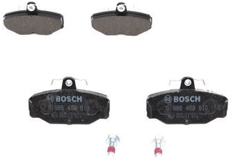 Дисковые тормозные колодки задние Bosch 0986469810 для Ford Escort, Ford Granada, Ford Sierra, TVR Chimaera (4 шт.)