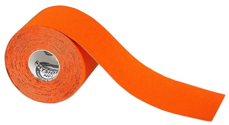 Кинезио тейп PhysioTape №1 5см x 5м, оранжевый