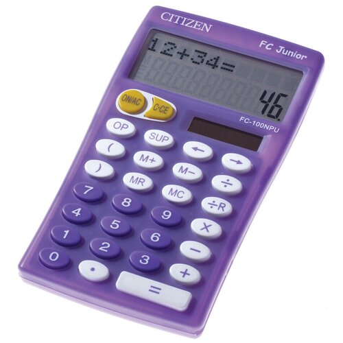 Калькулятор научный CITIZEN FC-100N фиолетовый