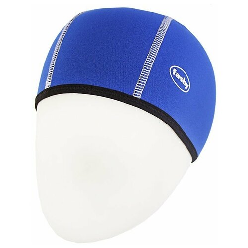 Шапочка для плав. FASHY Thermal Swim Cap Shot, арт.3259-50, неопрен/полиамид, синий, шапочка для плавания латексная тонкая fashy flexi latex cap