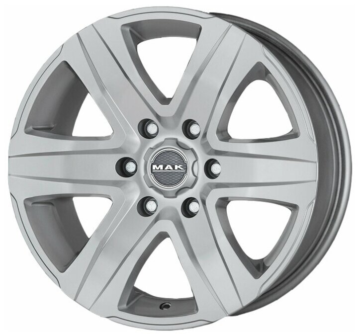 MAK F85806NSI30ZN3 MAK Stone 4x4 T 8,5x18 6/114,3 ET30 d-66,1 Silver (F85806NSI30ZN3)