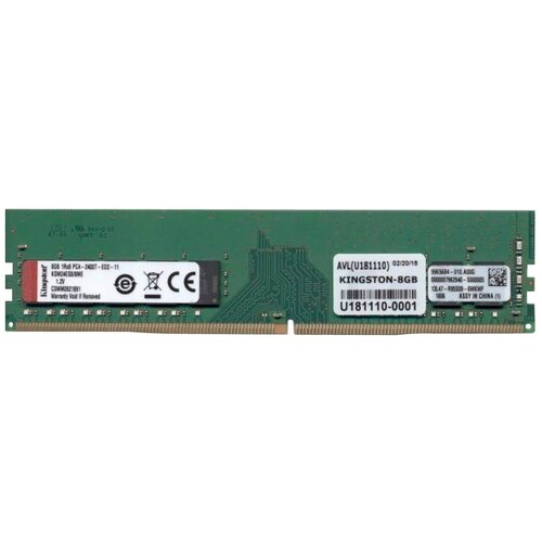 Оперативная память Kingston ValueRAM 8 ГБ DDR4 2400 МГц DIMM CL17 KSM24ES88ME 859300₽