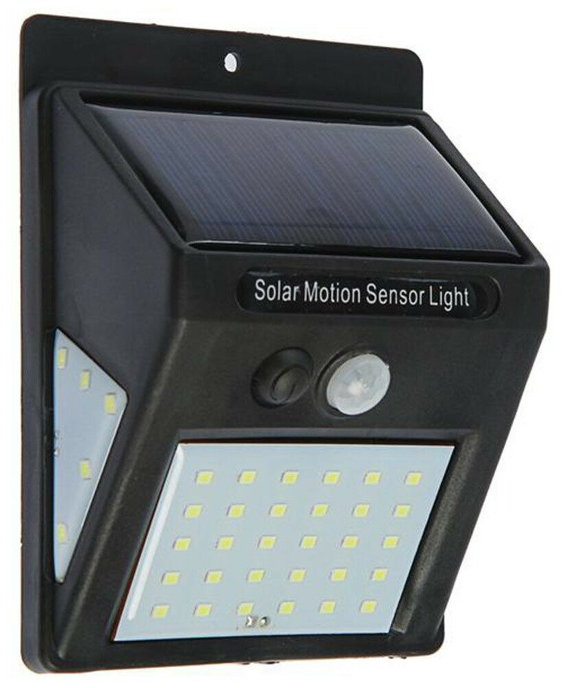 Luazon Lighting Светильник уличный на солнечной батарее 4090233 светодиодный, 6 Вт, цвет арматуры: черный - фотография № 2