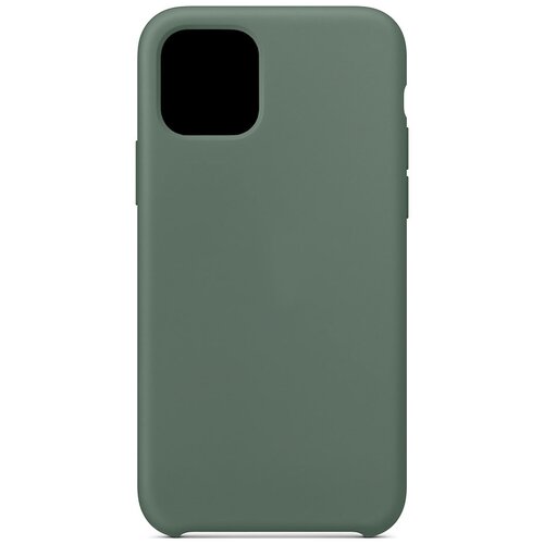 фото Силиконовый чехол silicone case для iphone 11 pro, зеленый grand price