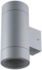 Настенный светильник Ecola серый матовый на 2 лампы GX53 , IP65, 200–240В, 9х20