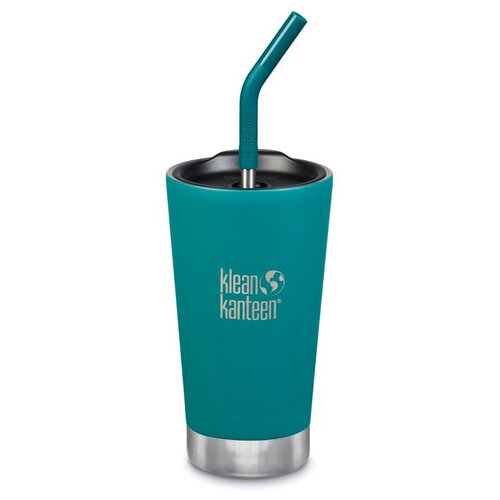 Термостакан Klean Kanteen Tumbler 16oz (473мл) Berry Bright с трубочкой