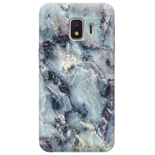 фото Чехол - накладка artcolor для samsung galaxy j2 core с принтом "бледно-синий мрамор" re:pa