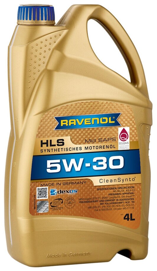 RAVENOL 1111119-004-01-999 Моторное масло 1шт