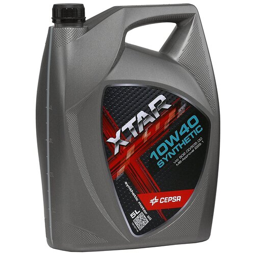 Полусинтетическое моторное масло CEPSA XTAR 10W40 SYNTHETIC, 5 л