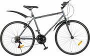 Велосипед горный Ecos Compass, 18,5 ", 18 скоростей, черный