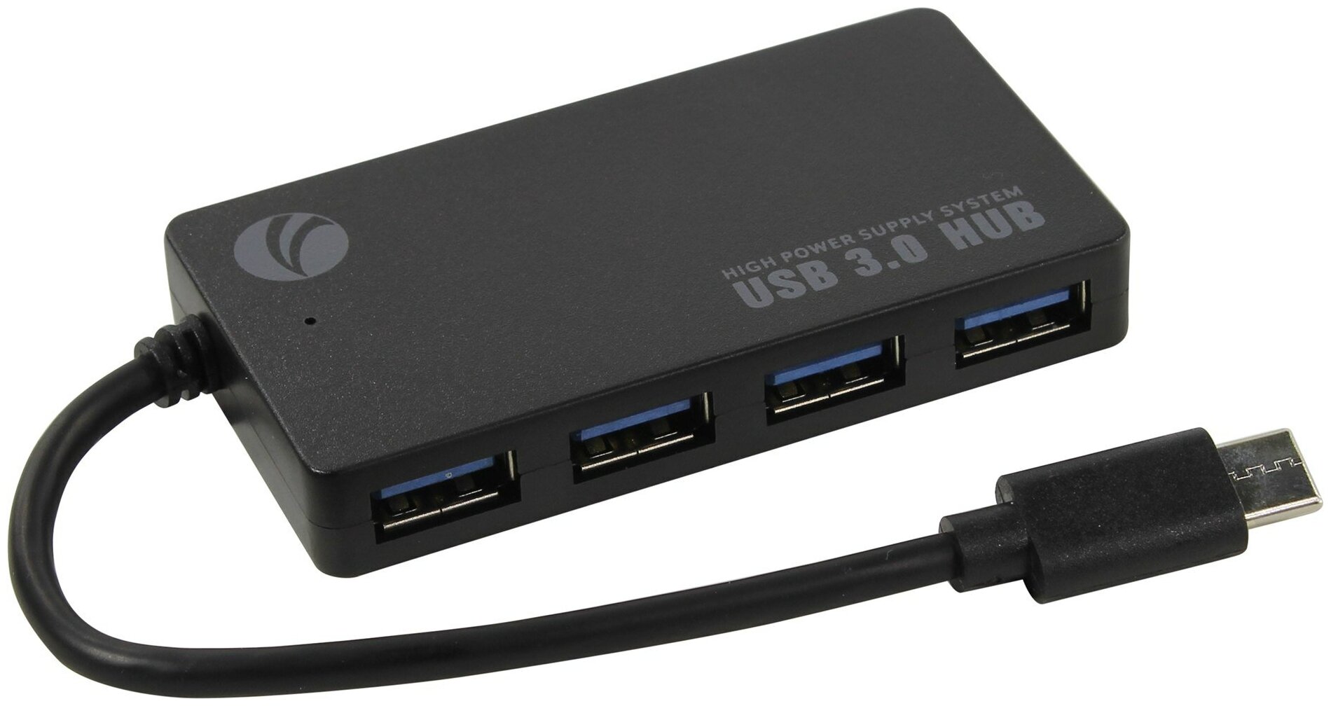 Кабель-адаптер Vcom USB3.1 Type-CM 4*USB3.0 (F)