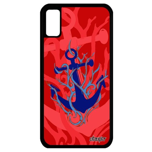 фото Чехол на мобильный iphone x, "якорь" шхуна пират utaupia