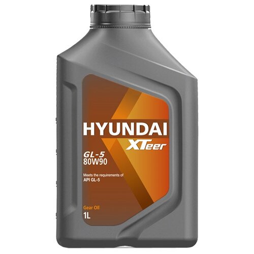 фото Масло трансмиссионное hyundai xteer gear oil-5 80w90, 80w-90, 4 л