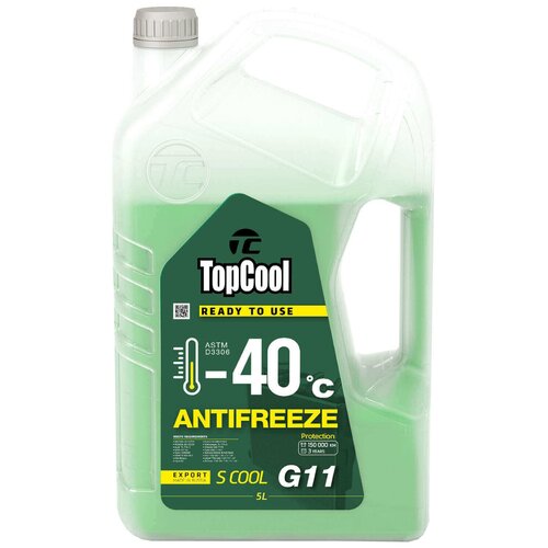 Антифриз TopCool S Cool -40 Green 5 л