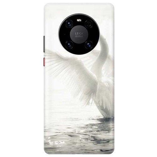 фото Ультратонкий силиконовый чехол-накладка для huawei mate 40 pro с принтом gosso